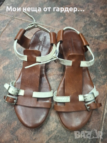 Сандали маркови Attilio Leombruni ,37r. , снимка 5 - Сандали - 54134901