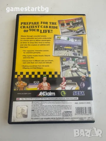 Crazy taxi за PS2, снимка 3 - Игри за PlayStation - 55657282