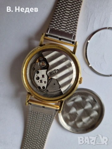 POLJOT /de luxe/, 29 jewels, automatic, 2416, Au 20, USSR, TOP!, снимка 9 - Мъжки - 54882844