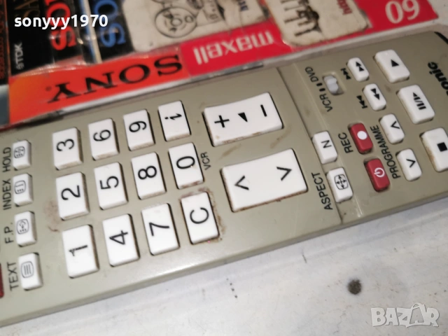 PANASONIC TV DVD VTR REMOTE 2804262120M, снимка 7 - Дистанционни - 54347168