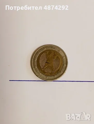2 евро монета с дефект, снимка 2 - Нумизматика и бонистика - 55142705