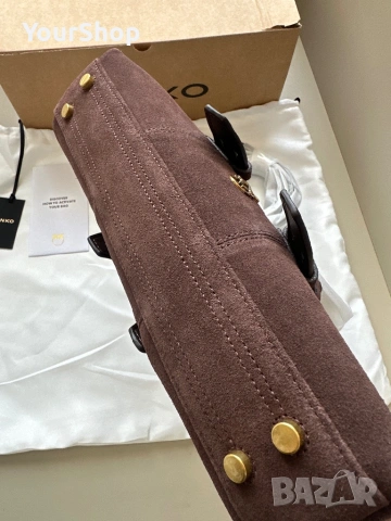 Дамска чанта Pinko Bowling bag baguette, снимка 4 - Чанти - 54049380