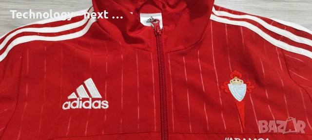 ОРИГИНАЛНО Горнище ADIDAS Celta Vigo Сезон 15/16 Като НОВО, снимка 3 - Футбол - 54016008