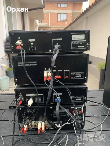  Японска компонентна аудио система Sony MHC-EX7 (4 отделни компонента) + дистанционно и тонколони, снимка 4 - Аудиосистеми - 55397786