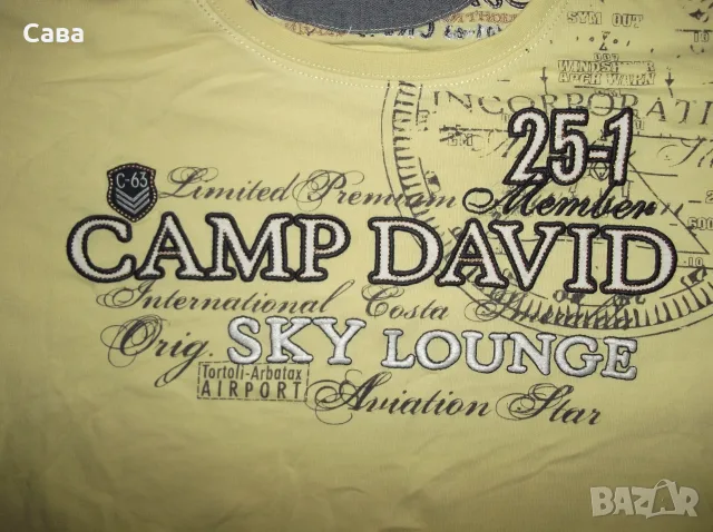 Тениски CAMP DAVID  мъжки,Л-ХЛ, снимка 4 - Тениски - 55513423