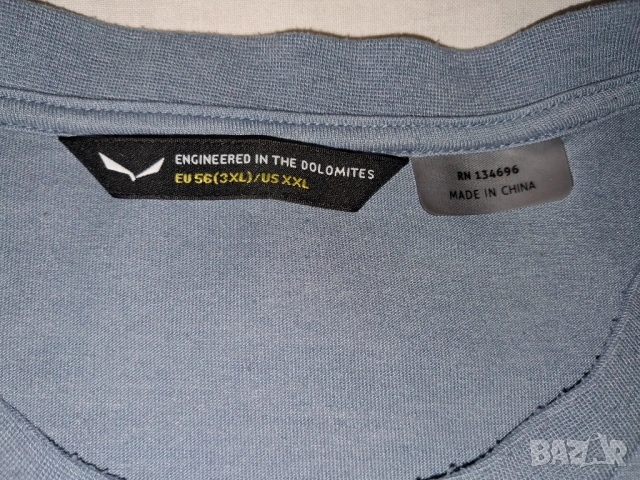 2 броя - Salewa Puez Melange Dry M S/S Tee (L) и (XXXL) мъжка спортна тениска , снимка 13 - Тениски - 51393681