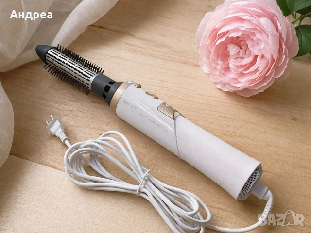 Въртяща се четка с горещ въздух Philips 1000W – йонна грижа, снимка 2 - Други - 54154733