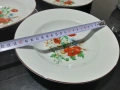 Стар български порцелан чинии дълбоки , снимка 4