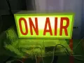 Супер модерна светеща LED табела ON AIR, снимка 8