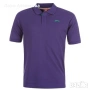 Мъжка блуза"Slazenger" в лилаво с класическа яка и къси ръкави, снимка 2