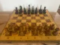 Шах с дървени фигури, снимка 2