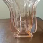 Стъклена ваза цветна, снимка 5
