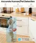 ieGeek 2.4g/5g WiFi охранителна камера за вътрешен монтаж, 5MP кабелна CCTV IR камера, SD карта, снимка 6