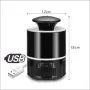 LED лампа против комари с USB захранване / Цвят: Черен / 5V, снимка 8