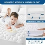 GRT водоустойчив протектор за матрак 150x200см, снимка 3