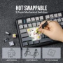EPOMAKER x AULA F99 PRO безжична RGB клавиатура, снимка 6