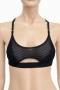 Стилен сутиен Hunkemöller с мрежест дизайн и изрязан детайл – Размер XS, снимка 1