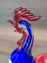 Murano Italy   Glass Cockerel “Французинът” Код P2592, снимка 2