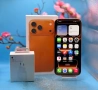 ГАРАНЦИОНЕН!!! Apple iPhone 17 Pro Max, 512GB, 5G, Cosmic Orange + подарък оригинален адаптер Apple , снимка 2