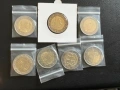 Евромонети от 2€ и 1€ Словения Словакия Андора Естония Монако Люксембург и още, снимка 5