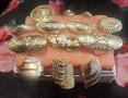 Златен пръстен БУЛГАРИ и ВЕРСАЧЕ Златни пръстени VERSACE BULGARI Златни бижута Злато , снимка 11