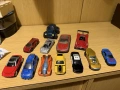12 бр. метални и пластмасови колички Hot Wheels, Maisto-Mercedes Ferrari,Mustang,Corvette, Subaru, снимка 1