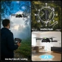 Нов Мини дрон 1080P камера смарт дистанционно екран 3D Flips калъф за начинаещи, снимка 4