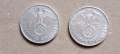 10 шилинга Ирландия 1966 г и 2 райхсмарки 1937,38 г., снимка 10
