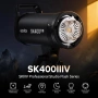 Godox SK400III-V 400Ws студийна светкавица-стробоскоп, GN65 5700K, 10W, снимка 2