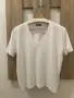 Дамска бяла тениска на Massimo Dutti, размер М, нова с премахнат етикет, снимка 1