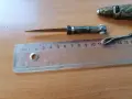 Стара кама с нова кания с украса от камъни скарабей , снимка 4