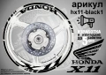 Honda X11 кантове и надписи за джанти , снимка 2