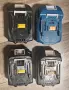 4 бр. неработещи батерии Makita 18V – BL1830, BL1850B и 8Ah – за части, снимка 2