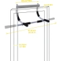 door trainer  Регулируема щанга за набирания, снимка 6
