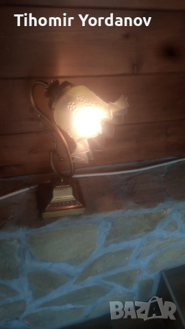 Нощни лампи (месингови)., снимка 7 - Настолни лампи - 54059746