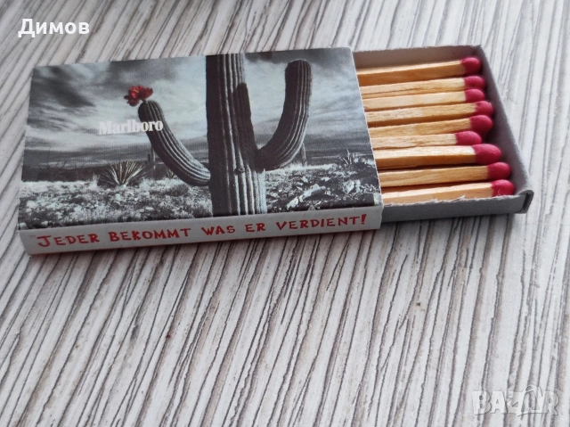 10 броя кибрит Marlboro, снимка 2 - Колекции - 54030148