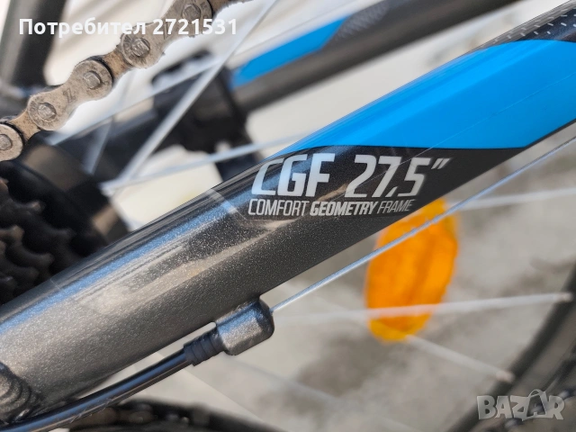 Велосипед Rockrider ST100 27,5", снимка 7 - Велосипеди - 55246550
