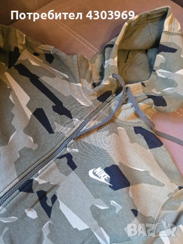 Мъжки суичър на Nike размер XL, снимка 3 - Суичъри - 54663053