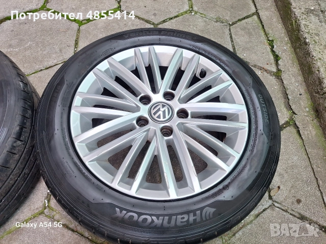 16цола Vw 5x112, снимка 4 - Гуми и джанти - 54891258