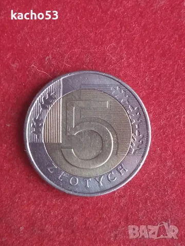 5 злоти 2010 г. Полша