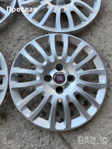 4 броя оригинални тасове за Fiat Grande Punto 15, снимка 2 - Аксесоари и консумативи - 54631667