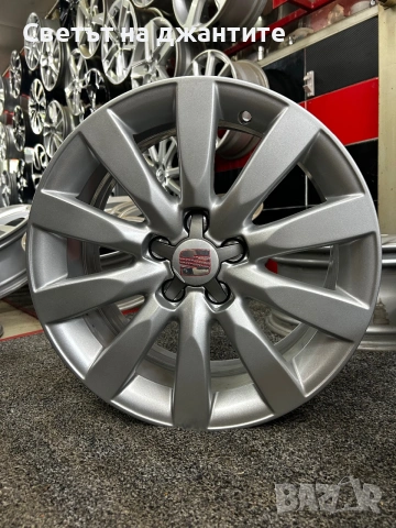 Джанти 16 цола 5х100 за Audi A1 VW Polo Golf T-Cross 4 Skoda Scala Fabia Rapid Kamiq, снимка 8 - Гуми и джанти - 55123563