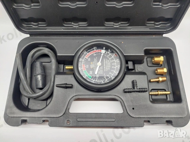 Комплект за измерване на налягане и вакуум в горивната система