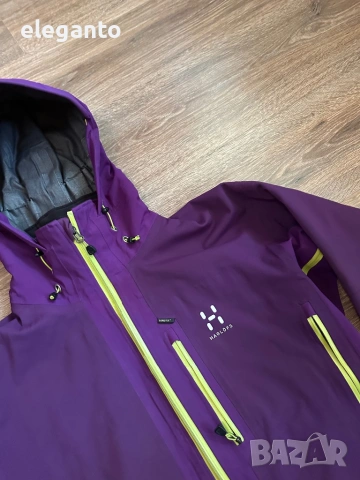 Висок клас мъжко Haglofs Couloir II Goretex Technical Softshell Ski Snow Jacket , M размер, снимка 5 - Якета - 54619129