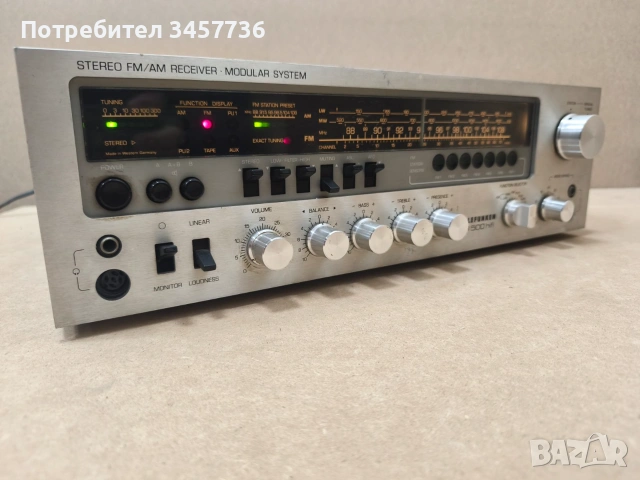 Стерео Ресивър Telefunken TR 500, снимка 8 - Ресийвъри, усилватели, смесителни пултове - 55033882