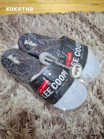 Чехли lee cooper, снимка 3 - Мъжки чехли - 54857068