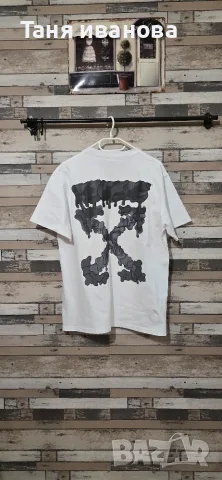 Off White XL-мъжка тениска (А-167)