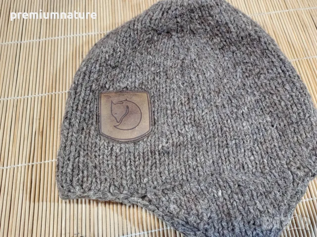 🟢 ОФЕРТА 🏷️ Fjallraven / туристическа вълнена шапка калпак с поларена флиис изолация, снимка 2 - Екипировка - 51084307