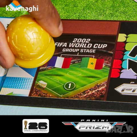 Продавам: Настолна игра Монополи Hasbro Monopoly Panini Prizm: FIFA World Cup, снимка 10 - Настолни игри - 54097974