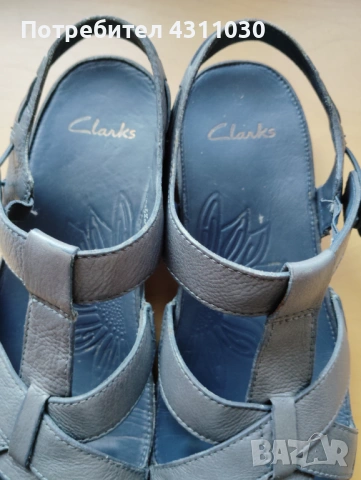 Clarks сандали естествена кожа 41 номер, снимка 7 - Сандали - 53467841